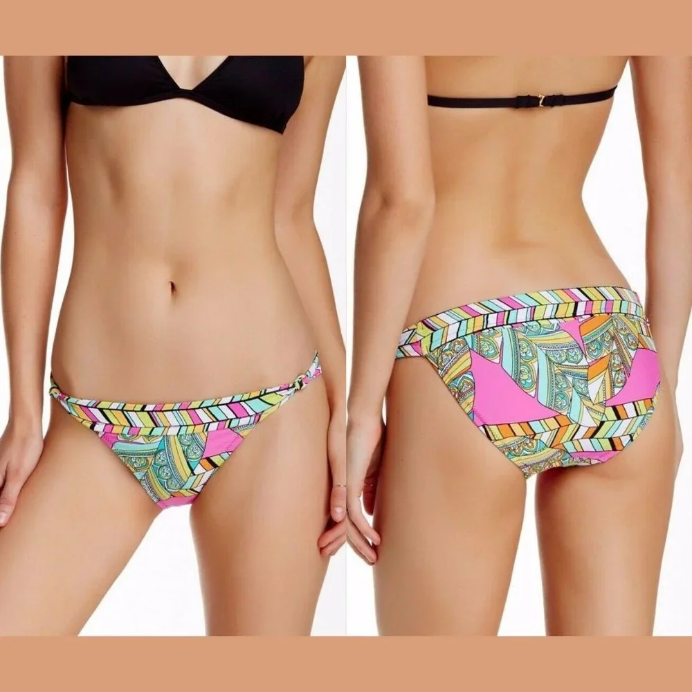NWT! Trina Turk Tuvalu Knot Side‎ Hipster Bottom